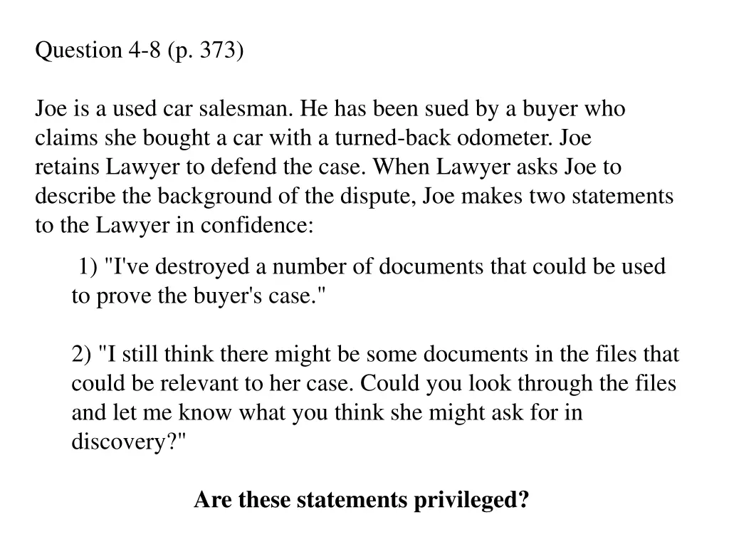 question 4 8 p 373