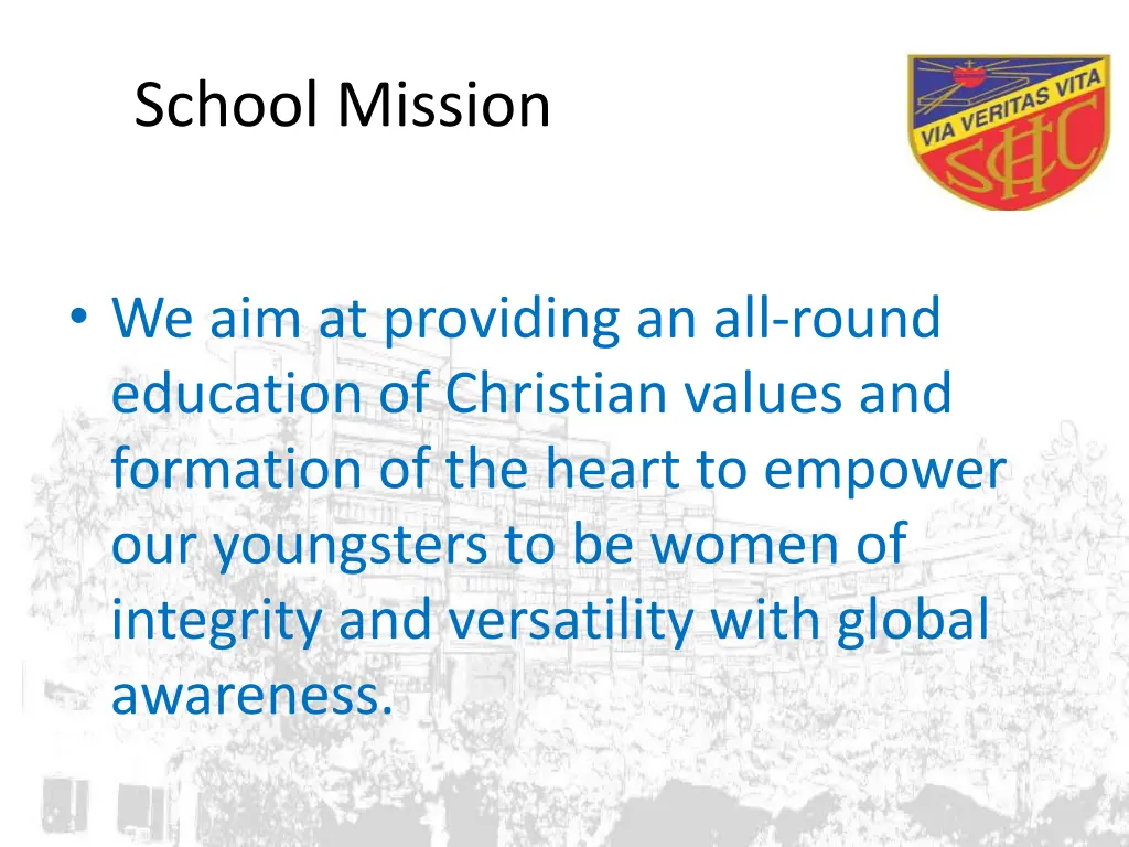 school mission