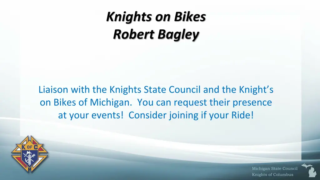 knights on bikes robert bagley