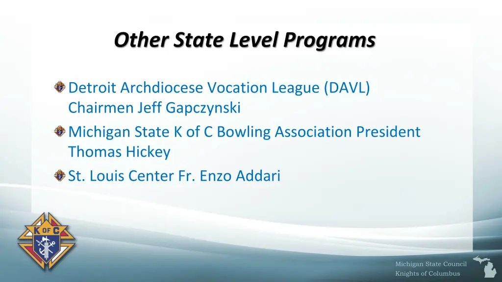 other state level programs