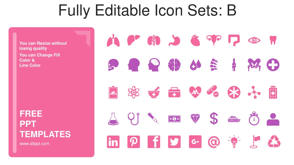 fully editable icon sets b