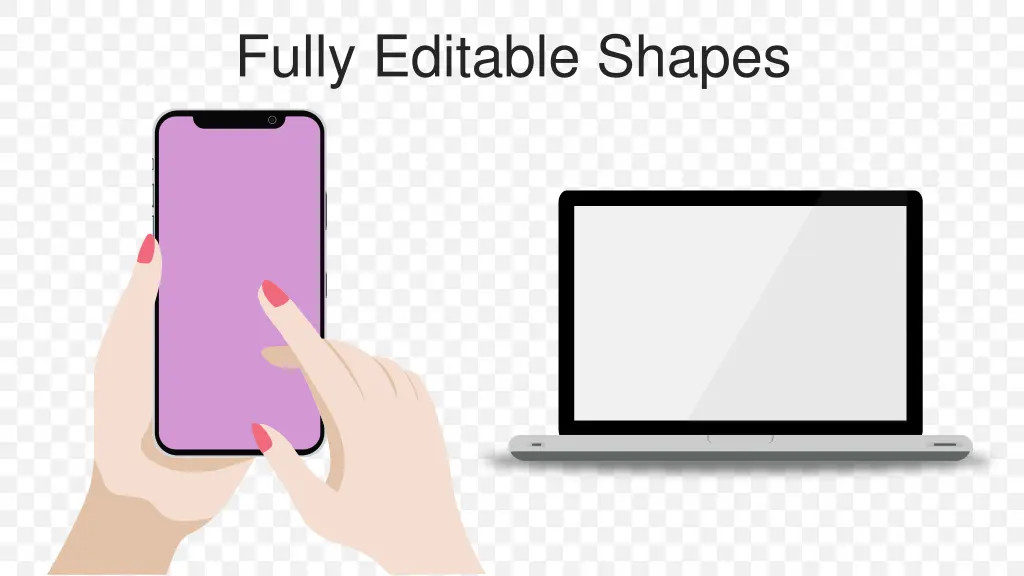 fully editable shapes 1