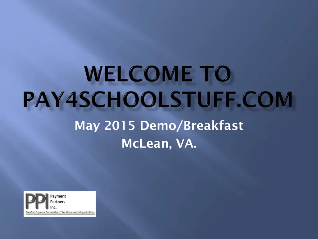 may 2015 demo breakfast mclean va