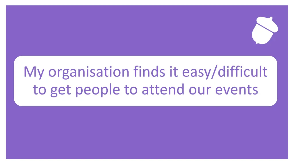 my organisation finds it easy difficult