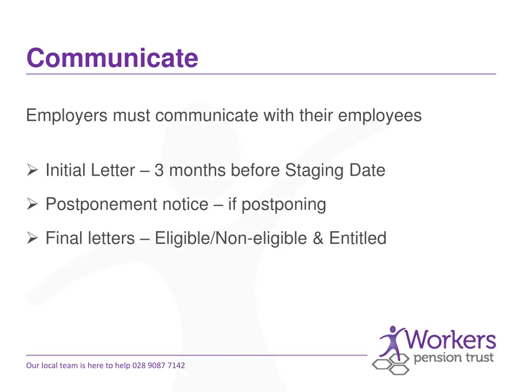 communicate
