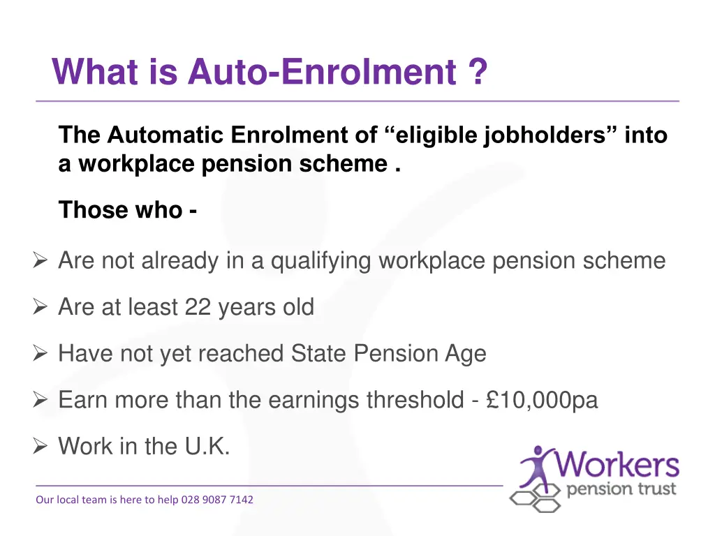 what is auto enrolment