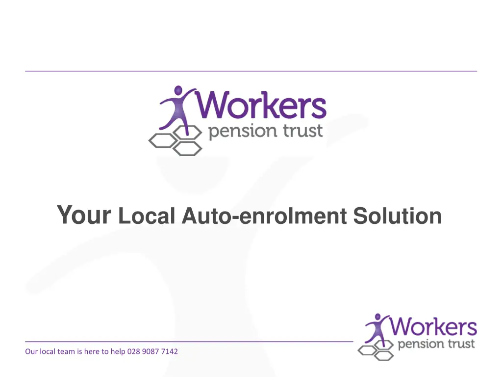 your local auto enrolment solution