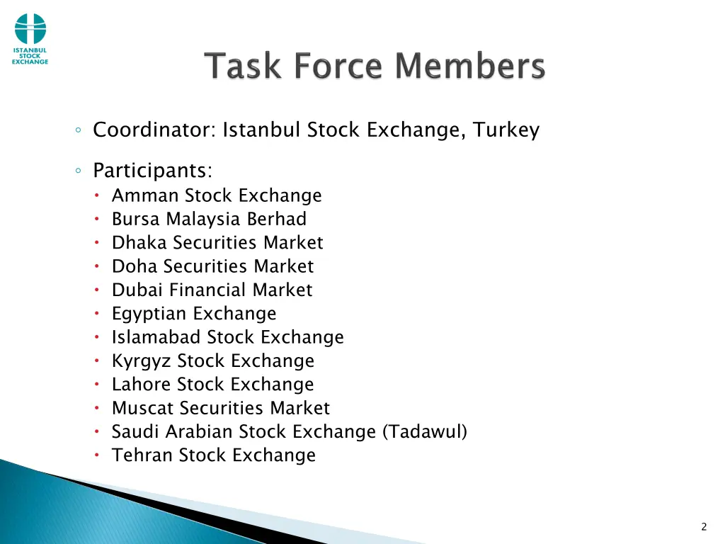 coordinator istanbul stock exchange turkey