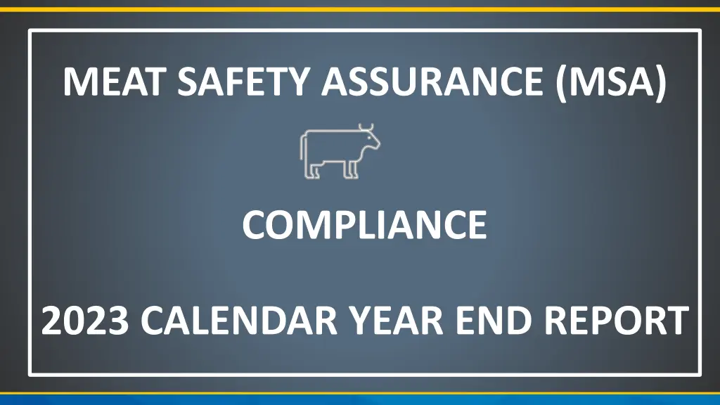 meat safety assurance msa