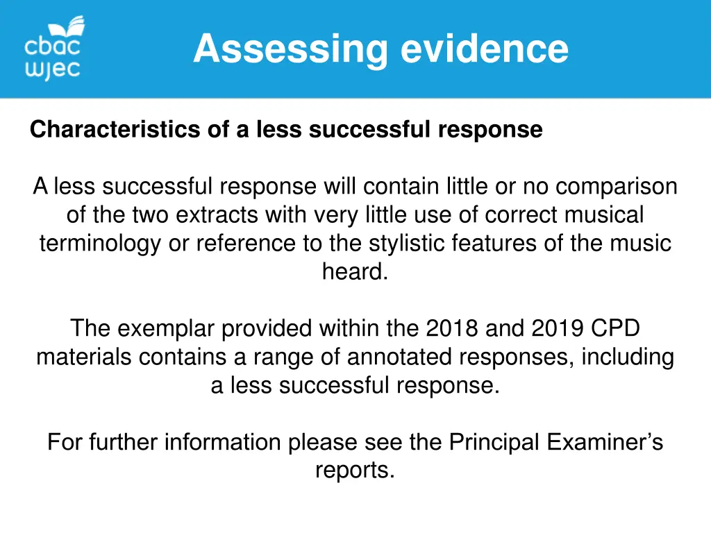 assessing evidence 9