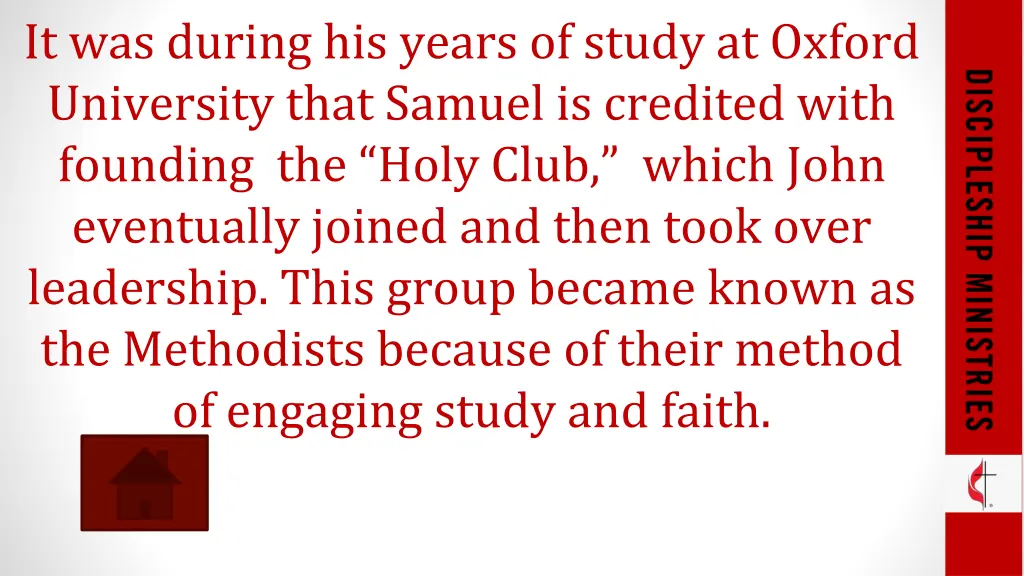 it was during his years of study at oxford