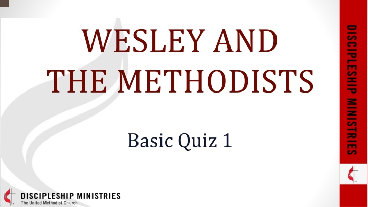 wesley and the methodists