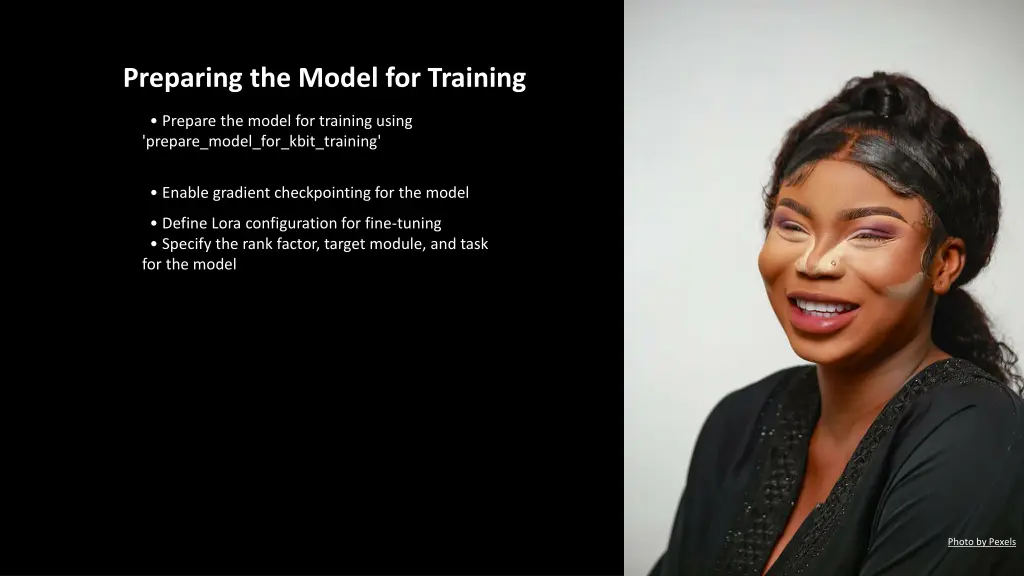 preparing the model for training