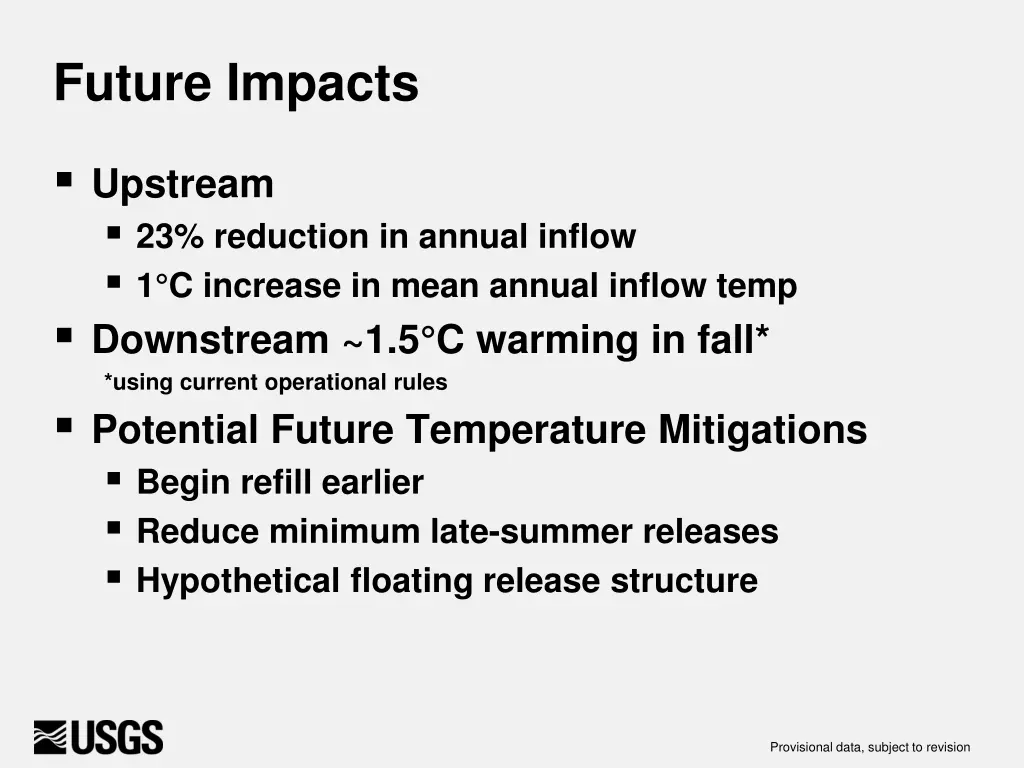 future impacts