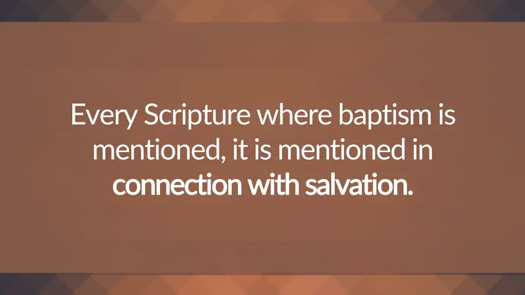 every scripture where baptism is mentioned