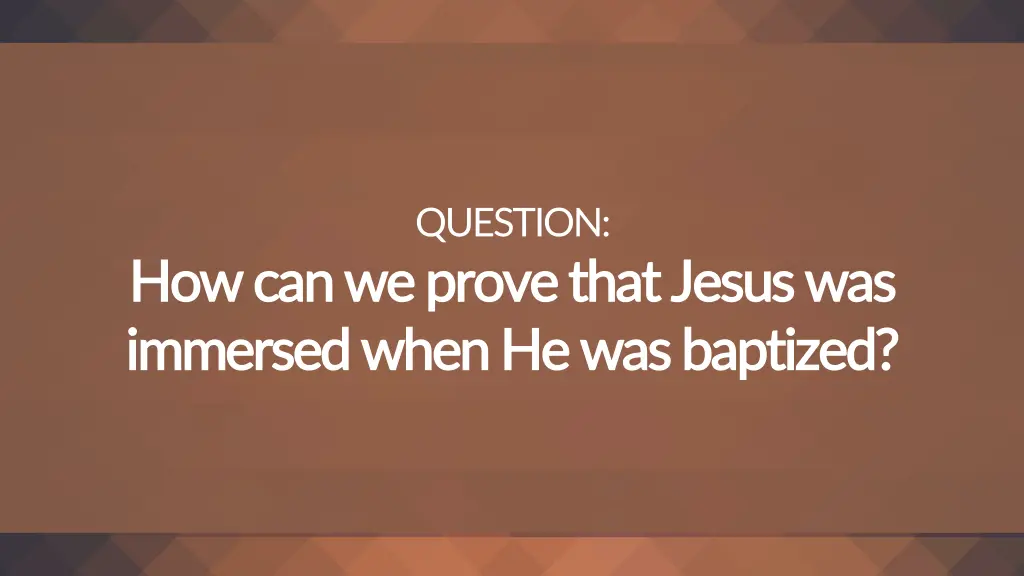 question 1
