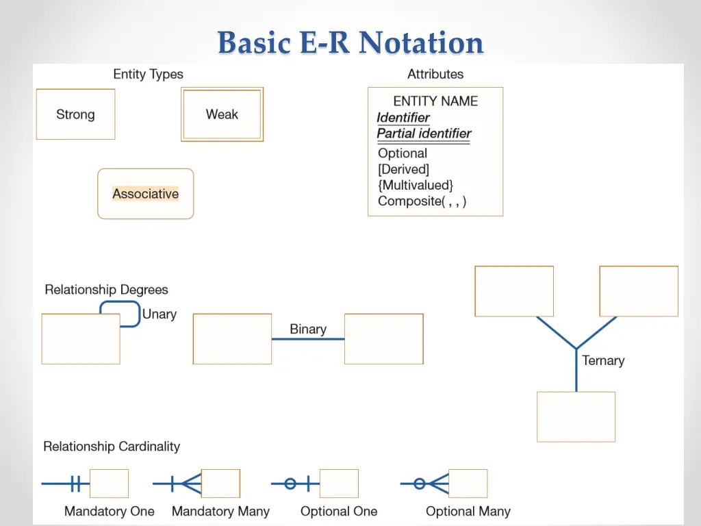basic e r notation