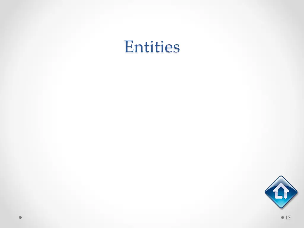 entities