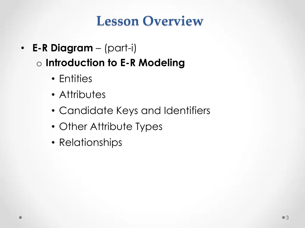 lesson overview 1