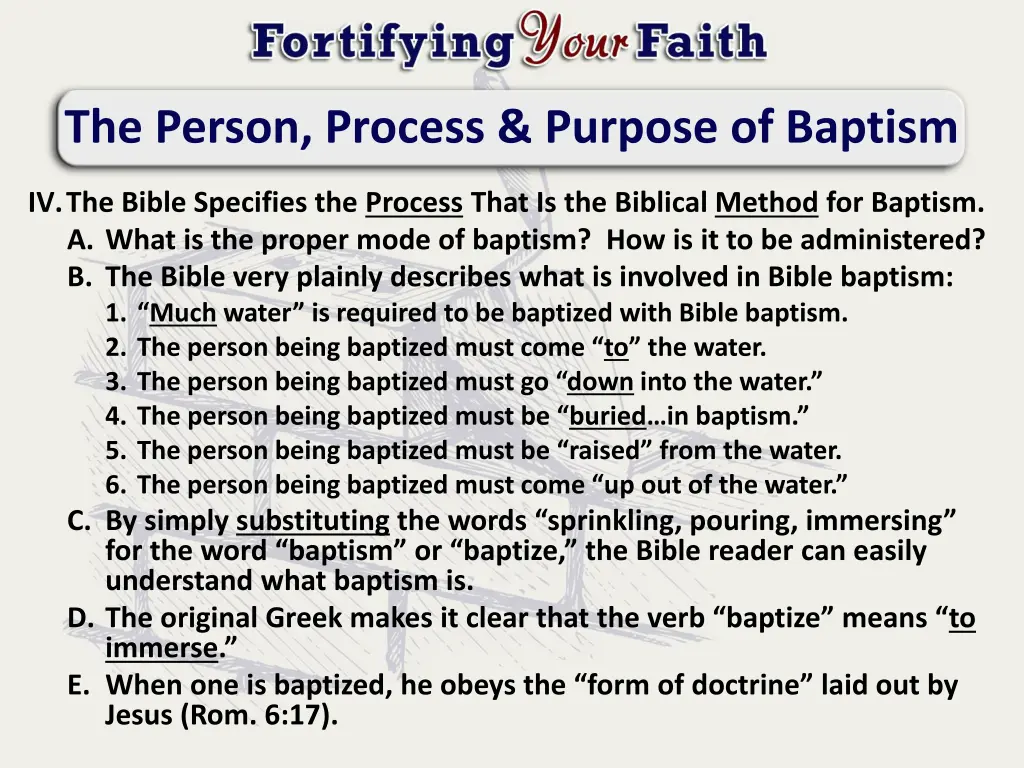 the person process purpose of baptism 3
