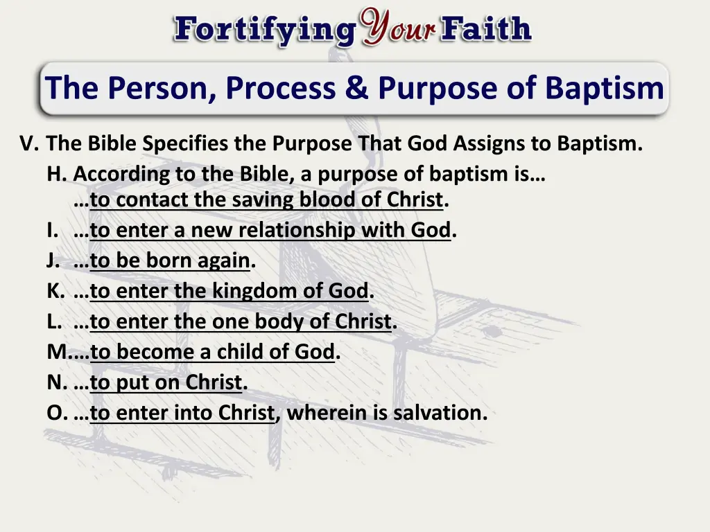 the person process purpose of baptism 5