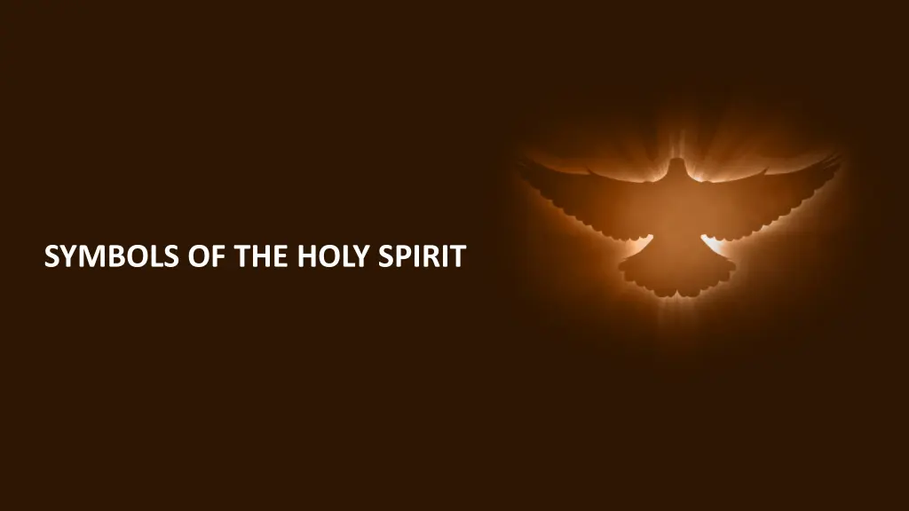 symbols of the holy spirit