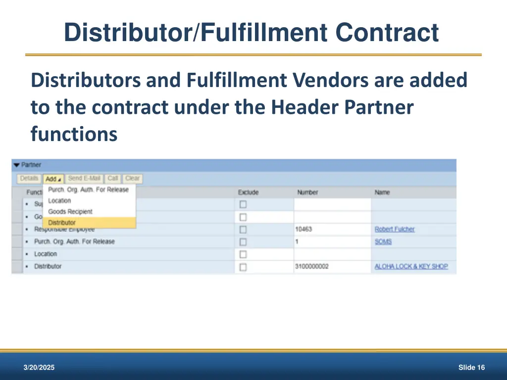 distributor fulfillment contract 1