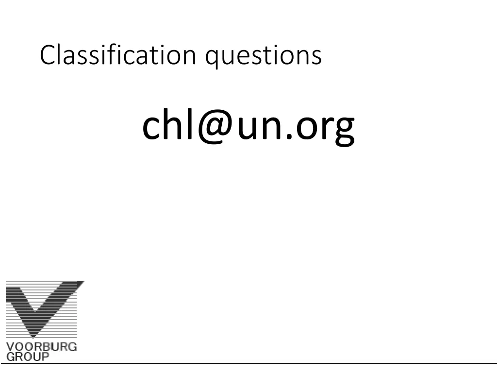 classification questions