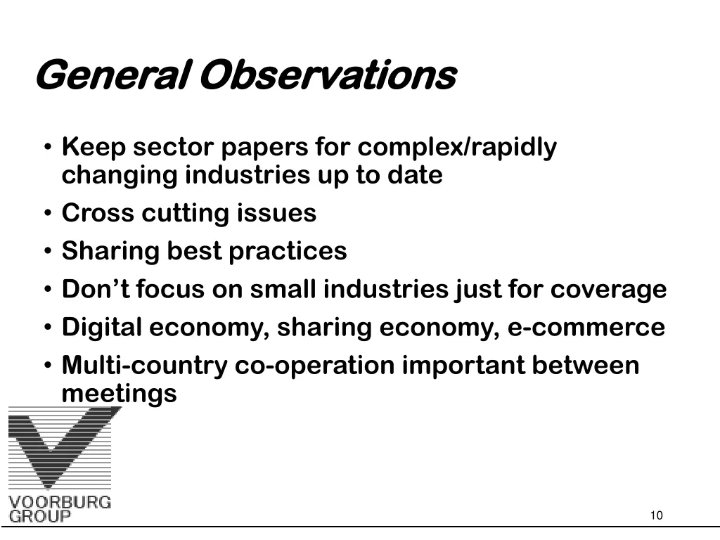 general observations general observations