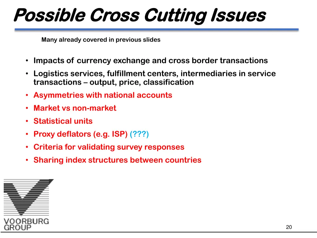 possible cross cutting issues possible cross 1
