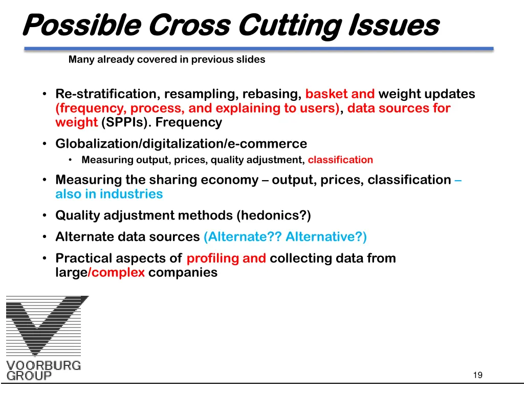 possible cross cutting issues possible cross