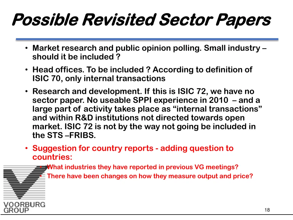 possible revisited sector papers possible 1