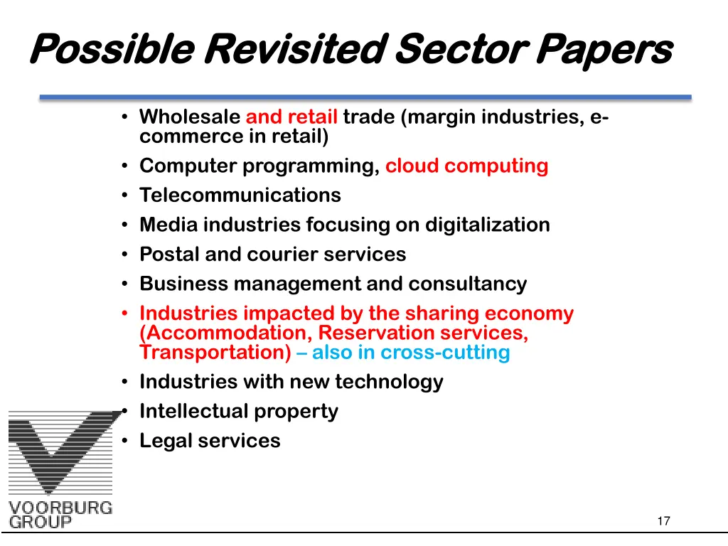 possible revisited sector papers possible
