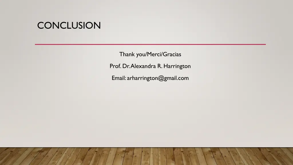 conclusion