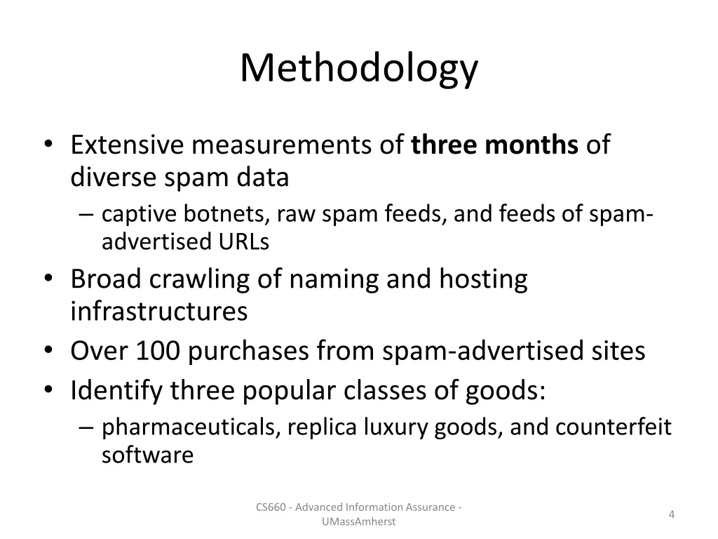 methodology
