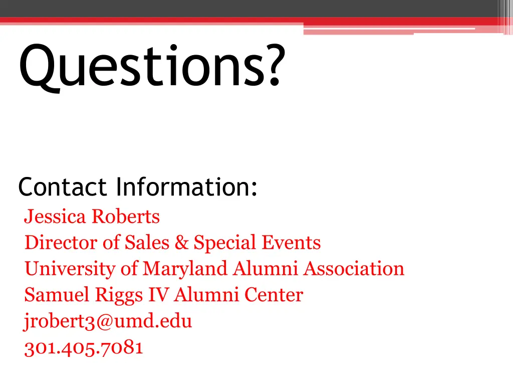 questions