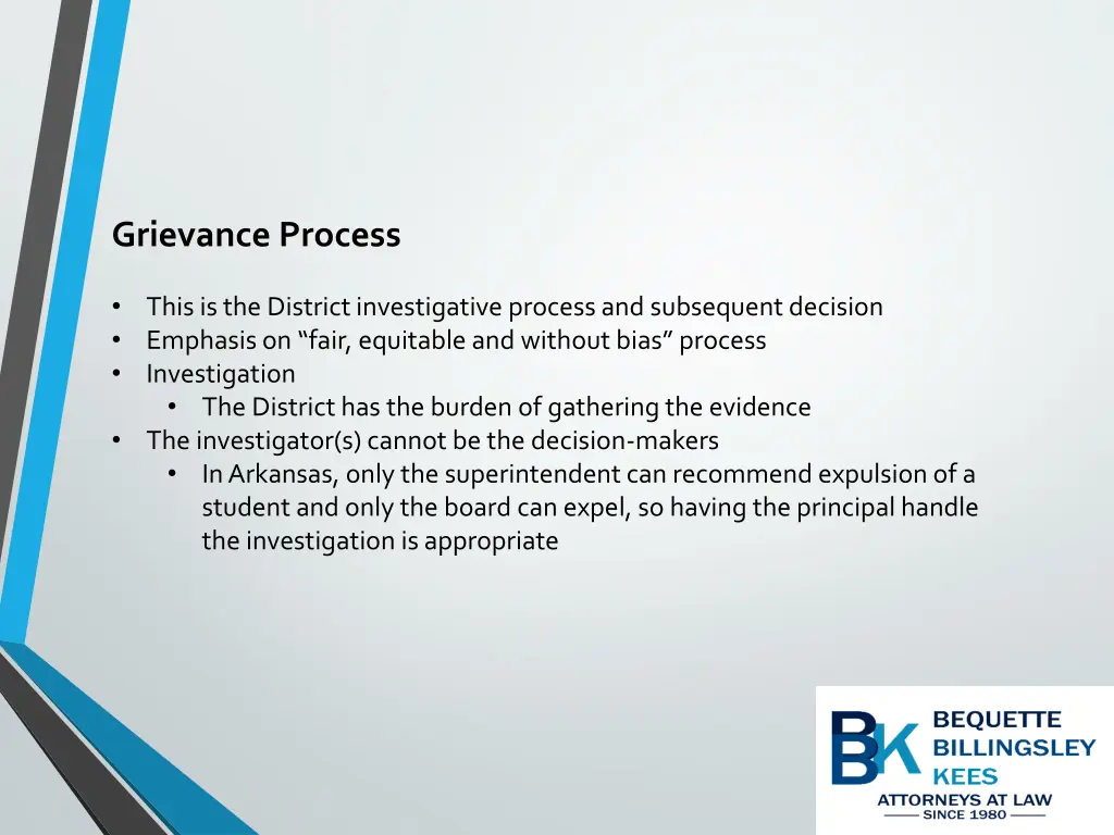 grievance process