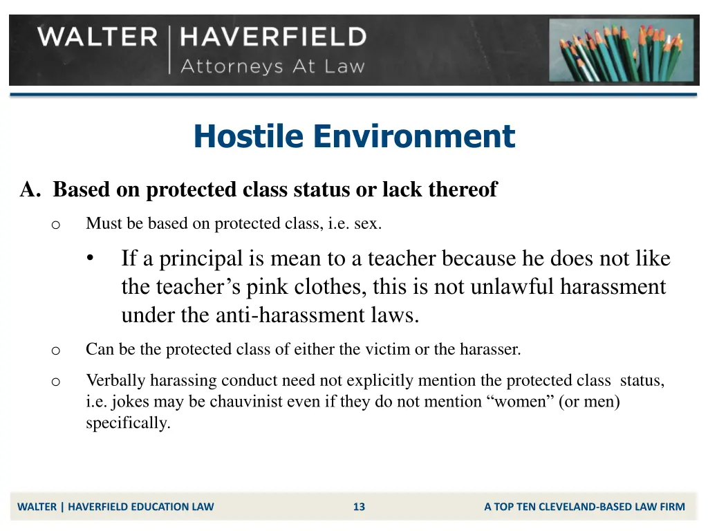 hostile environment