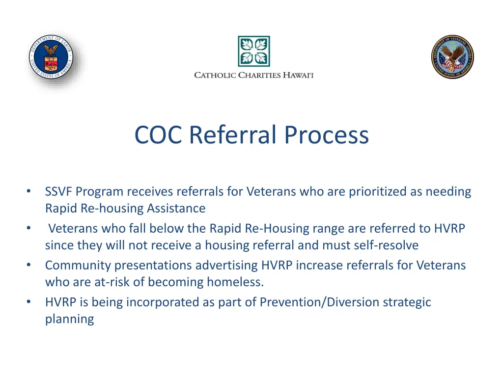 coc referral process
