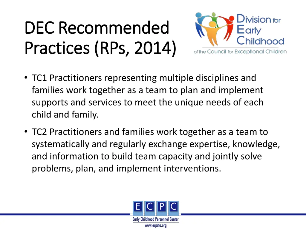 dec recommended dec recommended practices