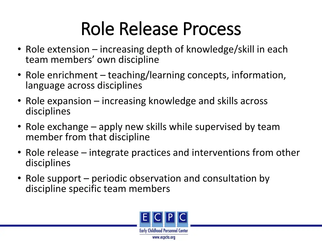 role release process role release process role