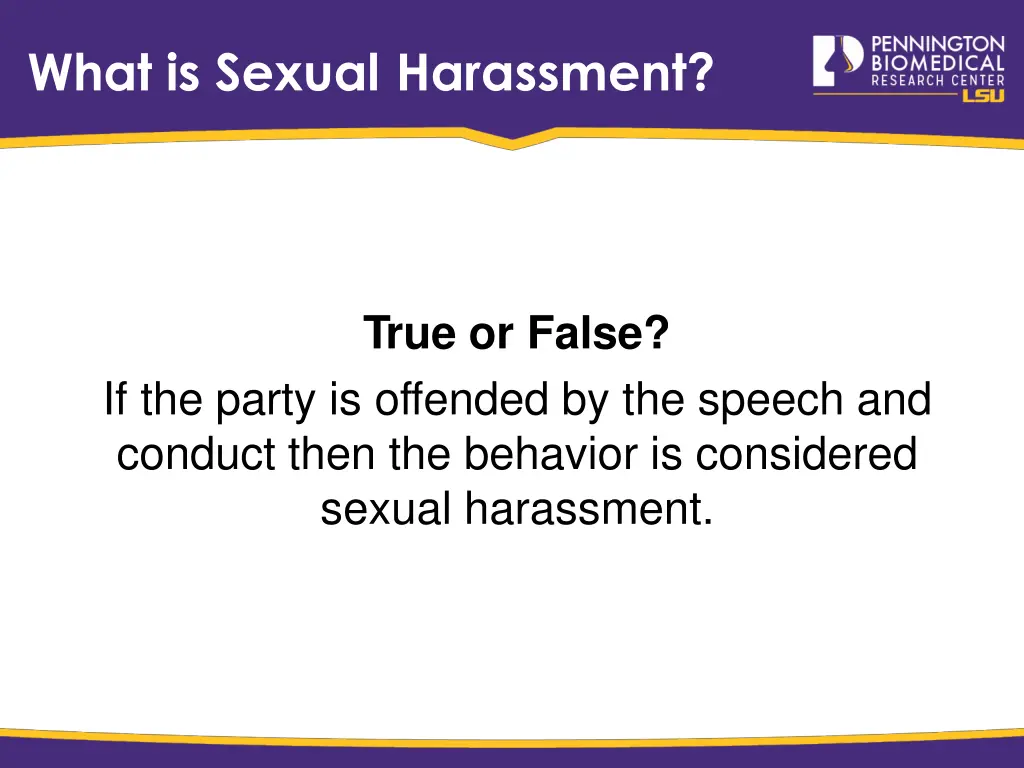 what is sexual harassment 6