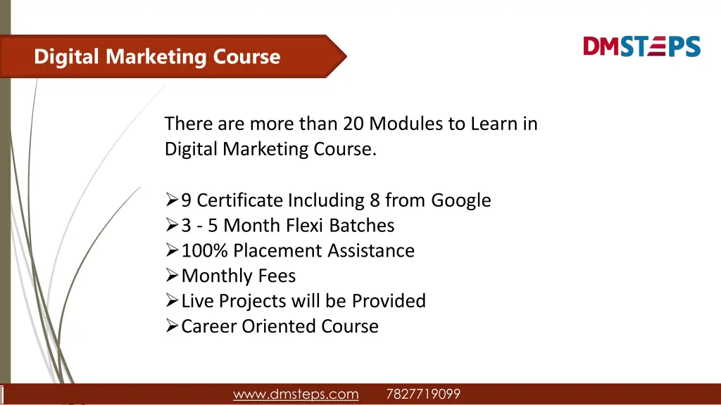 digital marketing course