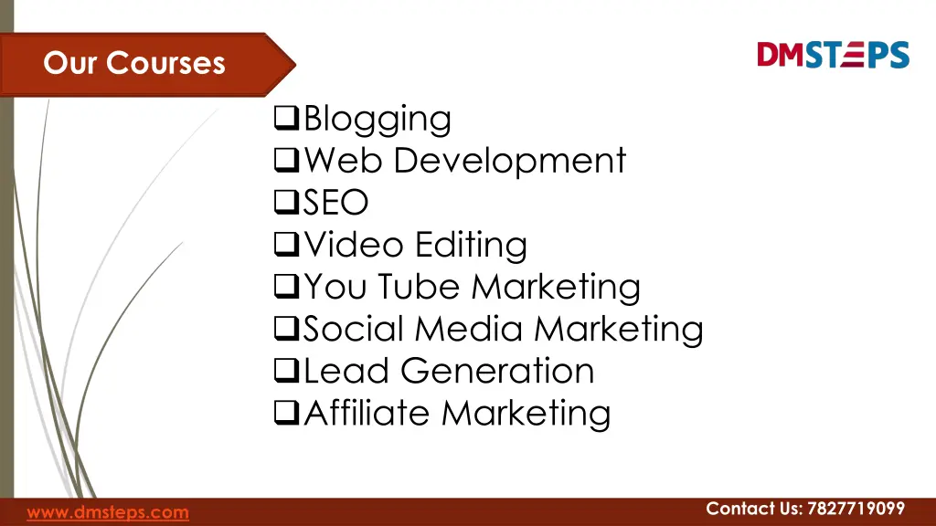 our courses