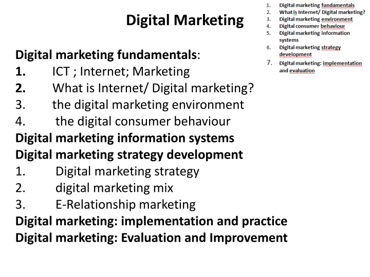 digital marketing