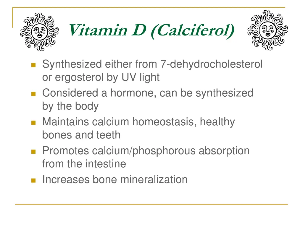 vitamin d calciferol
