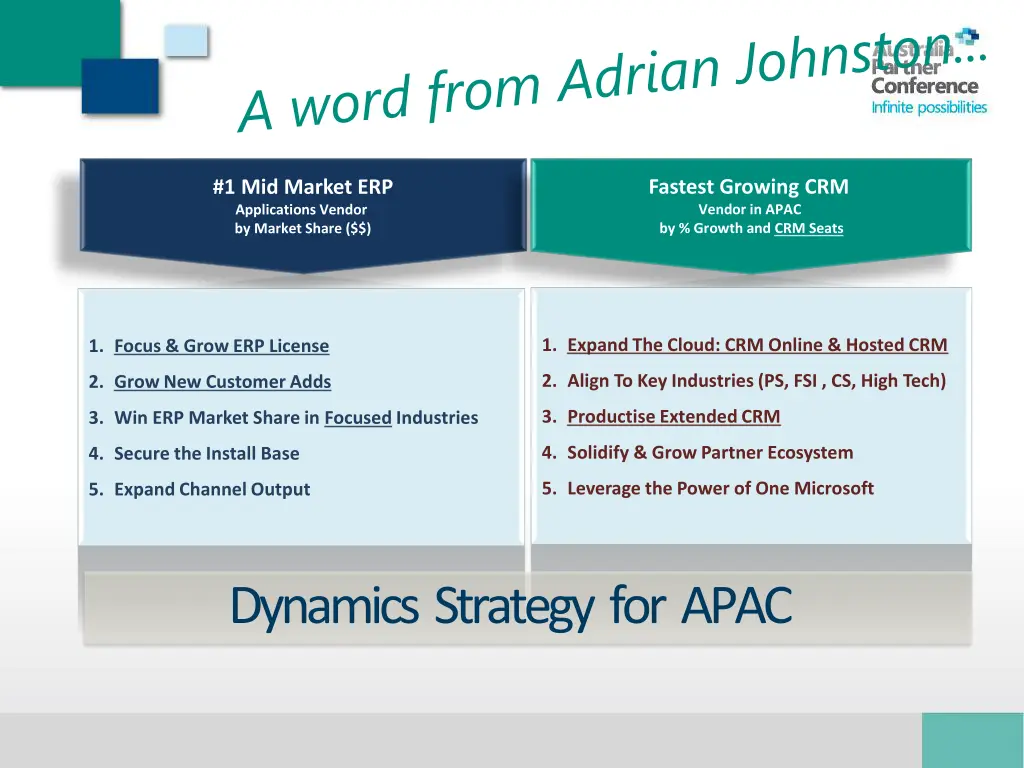 fastest growing crm vendor in apac by growth
