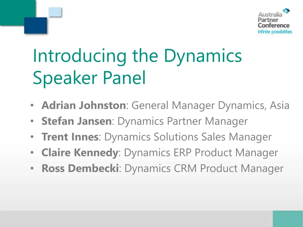 introducing the dynamics speaker panel