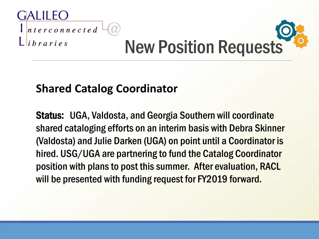 new position requests 2