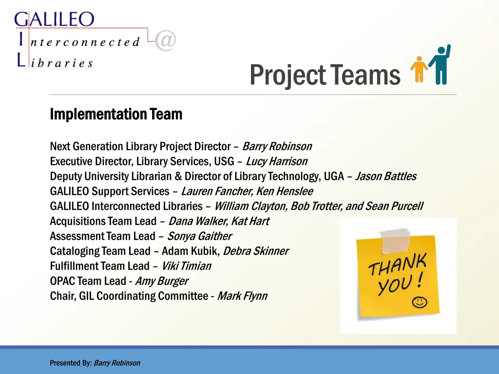 project teams